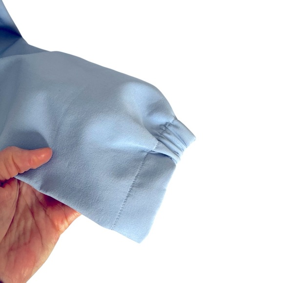 All Seasons Women's Light Blue Jacket XL Full Zip Polyester Spandex - Picture 7 of 11